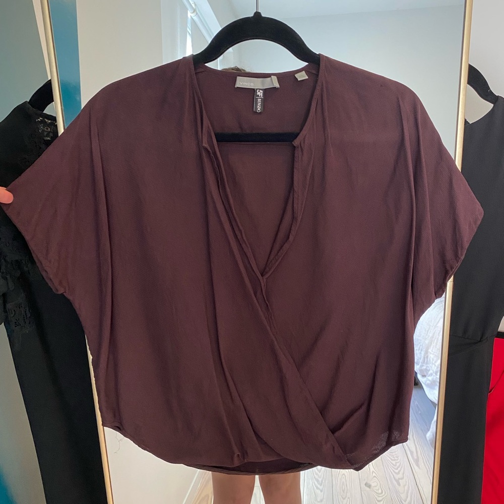 Vince Purple Blouse